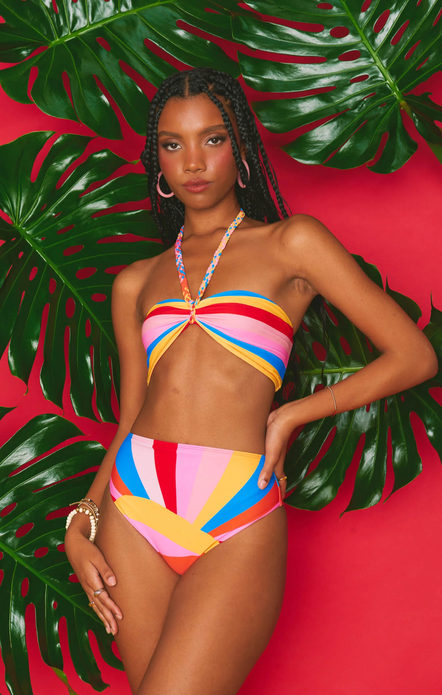 Cuba Top ~ Rainbow Key - Image 9