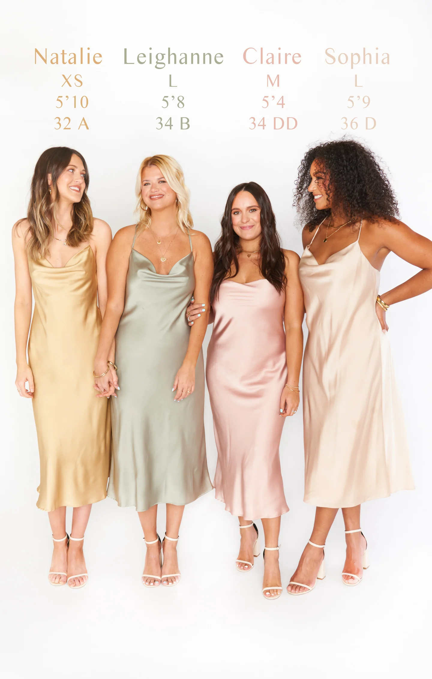 Verona Cowl Dress ~ Ivory Luxe Satin - Image 9